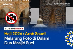 Haji 2026 : Arab saudi melarang foto di dalam Dua Masjid Suci